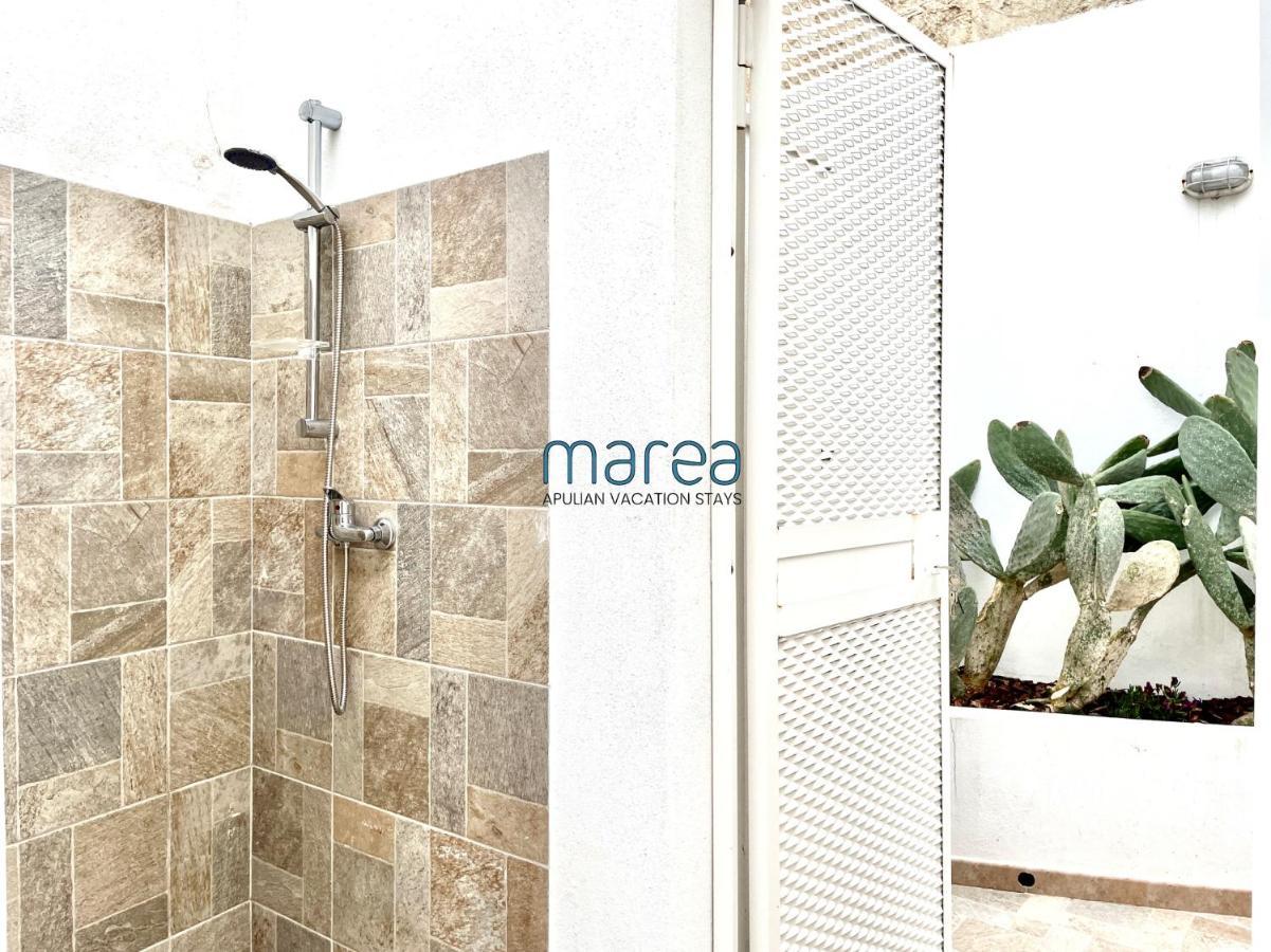 Villa Nauna, Fronte Mare Con Giardino E Terrazzo - Marea Collection Nardo Bagian luar foto