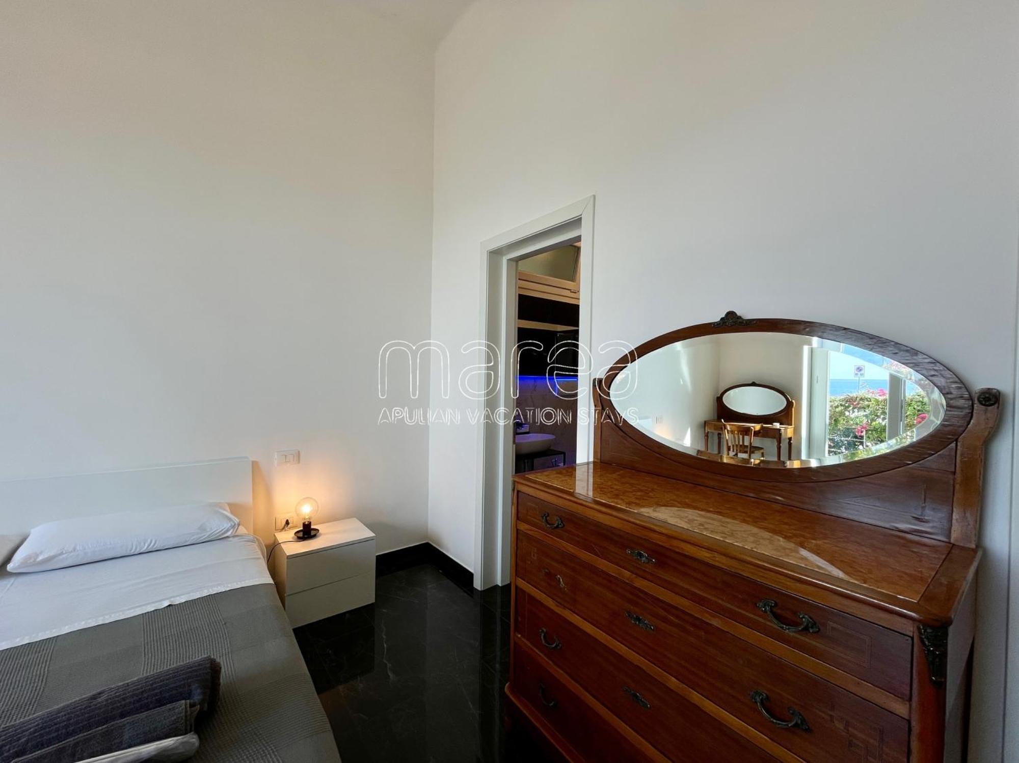 Villa Nauna, Fronte Mare Con Giardino E Terrazzo - Marea Collection Nardo Bagian luar foto